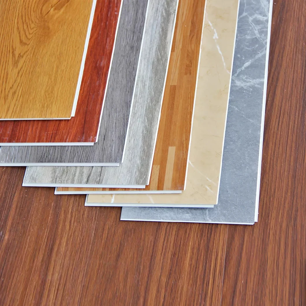 Foshan Facotry Spc/PVC Flooring 4mm, 0.2mm Good Quality Low Price Wholesale Products Hot Sell